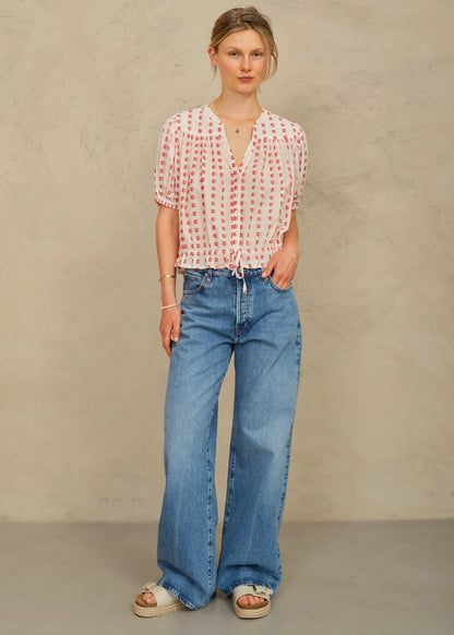 Karla Gathered Top