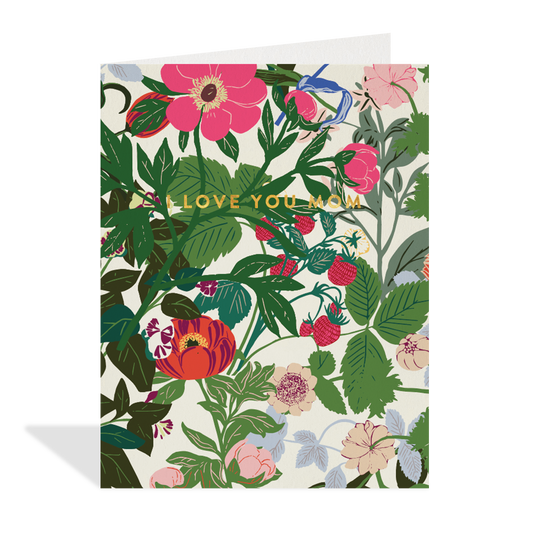 I Love You Mom Card