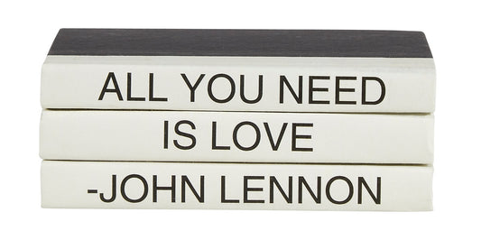 All You Need Is Love
