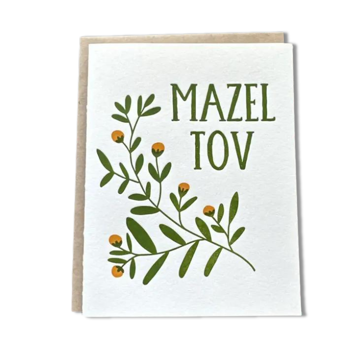 Mazel Tov Blossoms Card