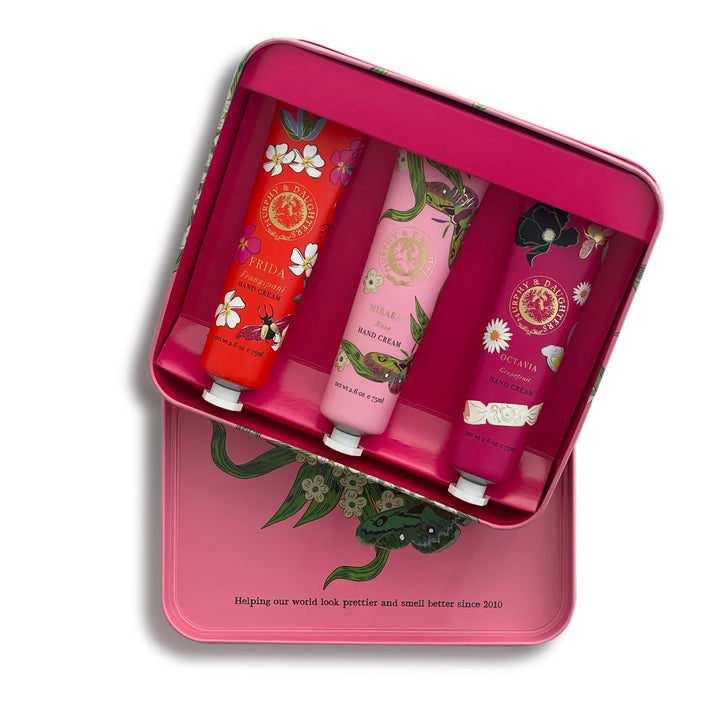 Hand Cream Tin Gift Set