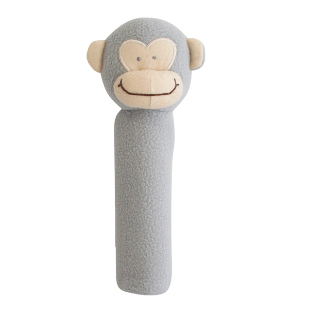 Fleece Monkey Squeaker