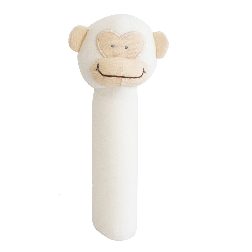 Fleece Monkey Squeaker