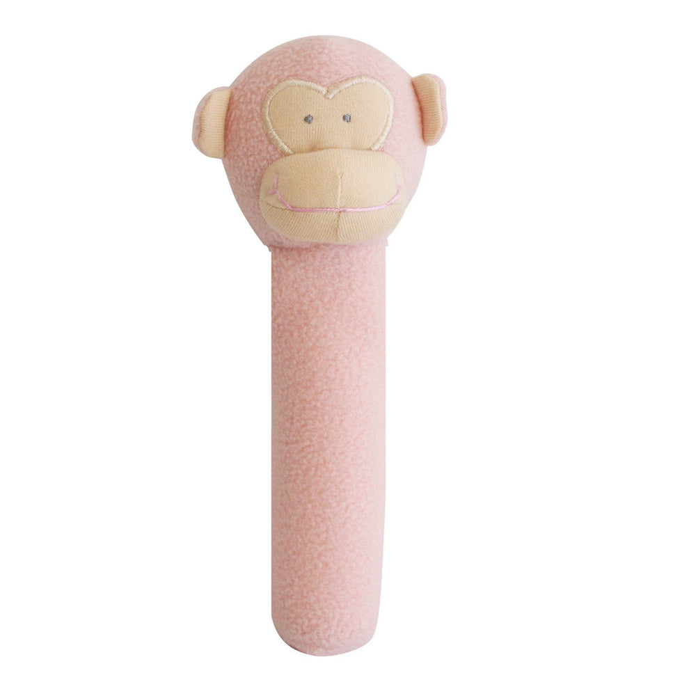 Fleece Monkey Squeaker