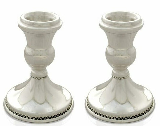 Petite Shabbat Candlesticks