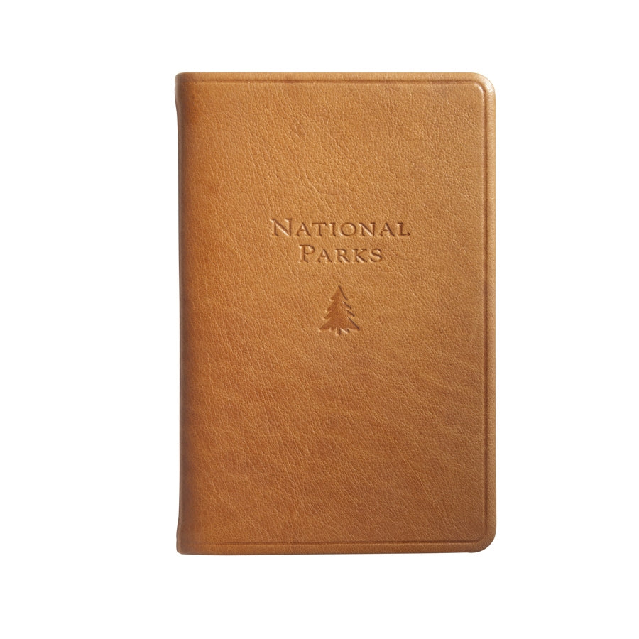 National Parks Pocket Atlas - Leather Bound