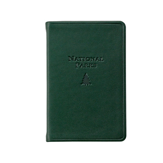 National Parks Pocket Atlas - Leather Bound