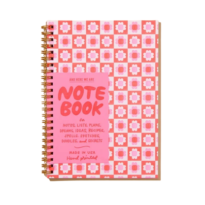 Lined Spiral Notebook