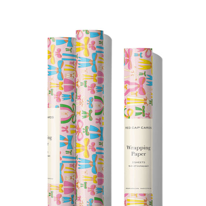 Lots of Bows Wrapping Paper Roll