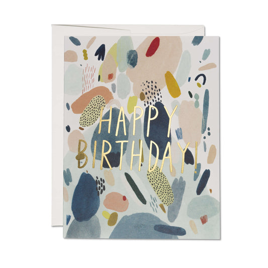 Abstract Birthday Card