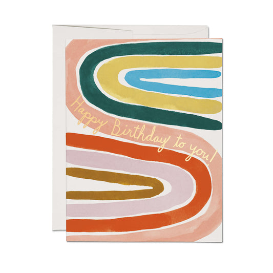 Perfect Rainbow Birthday Card