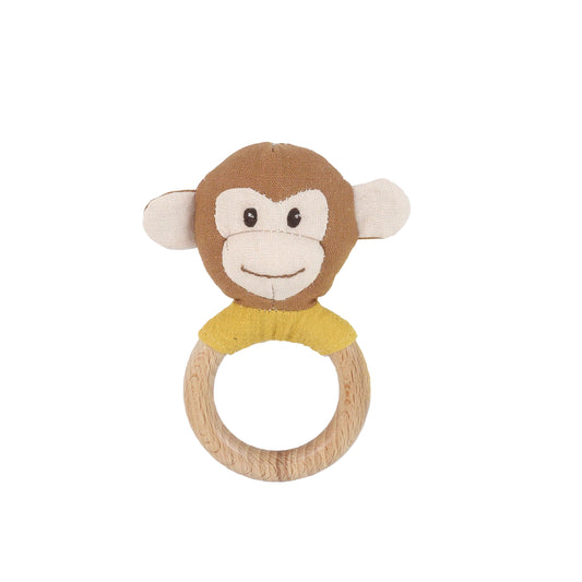 Monkey Wood Rattle