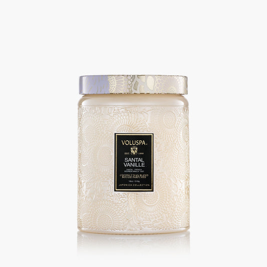 Santal Vanille 18oz Large Jar Candle