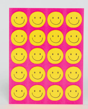 Smileys On Repeat Card