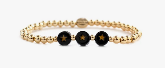 Beaded Ball Star Bracelet