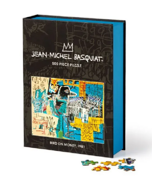 Basquiat Bird on Money 500 Piece Book Puzzle