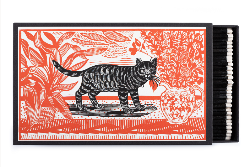 Sasha the Cat Long Matchbox