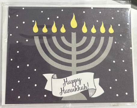 Menorah Mini Card