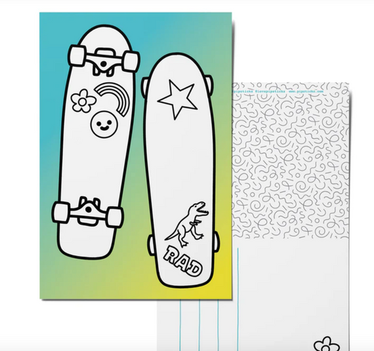 Skateboard Postcards