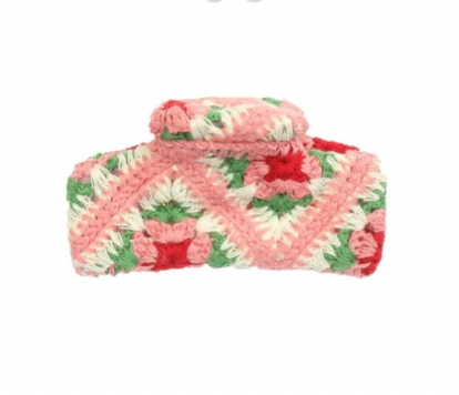 Crochet Claw Clip