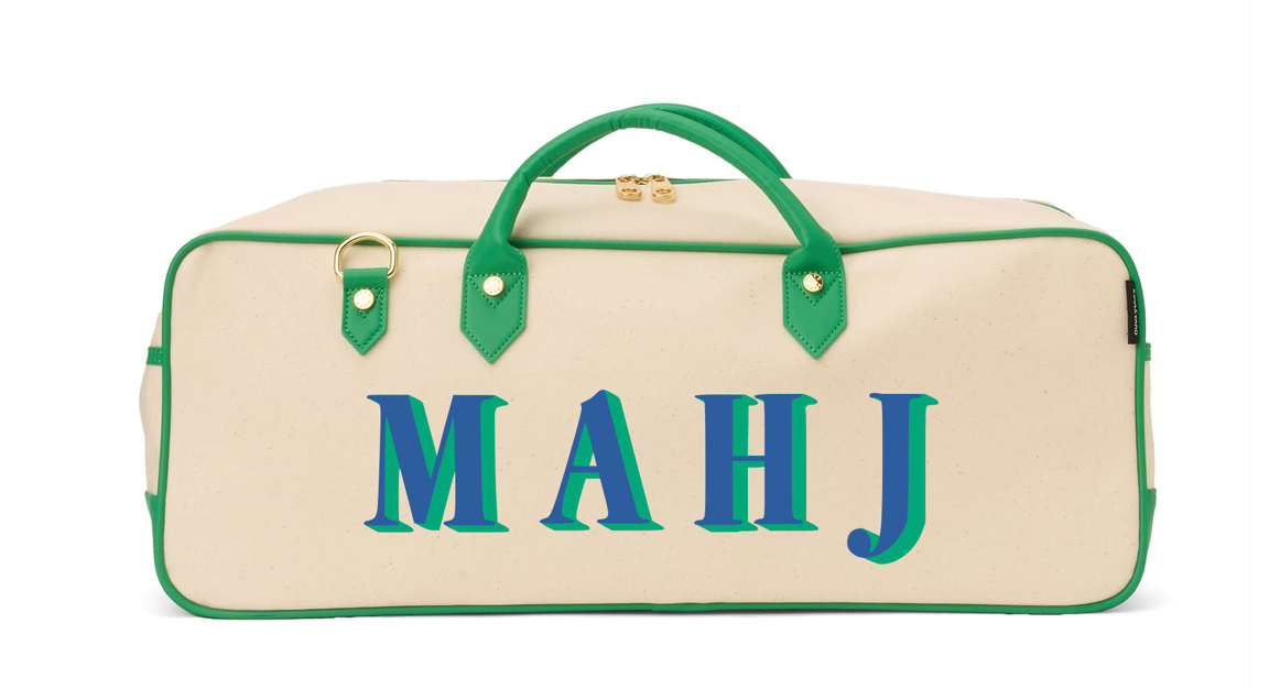 Margo Personalized Mahjong Bag
