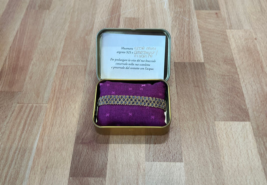 Muamara Star Mini Amethyst/Fluorite Bracelet