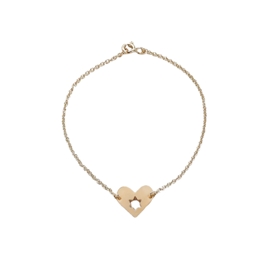 Israel At Heart Bracelet