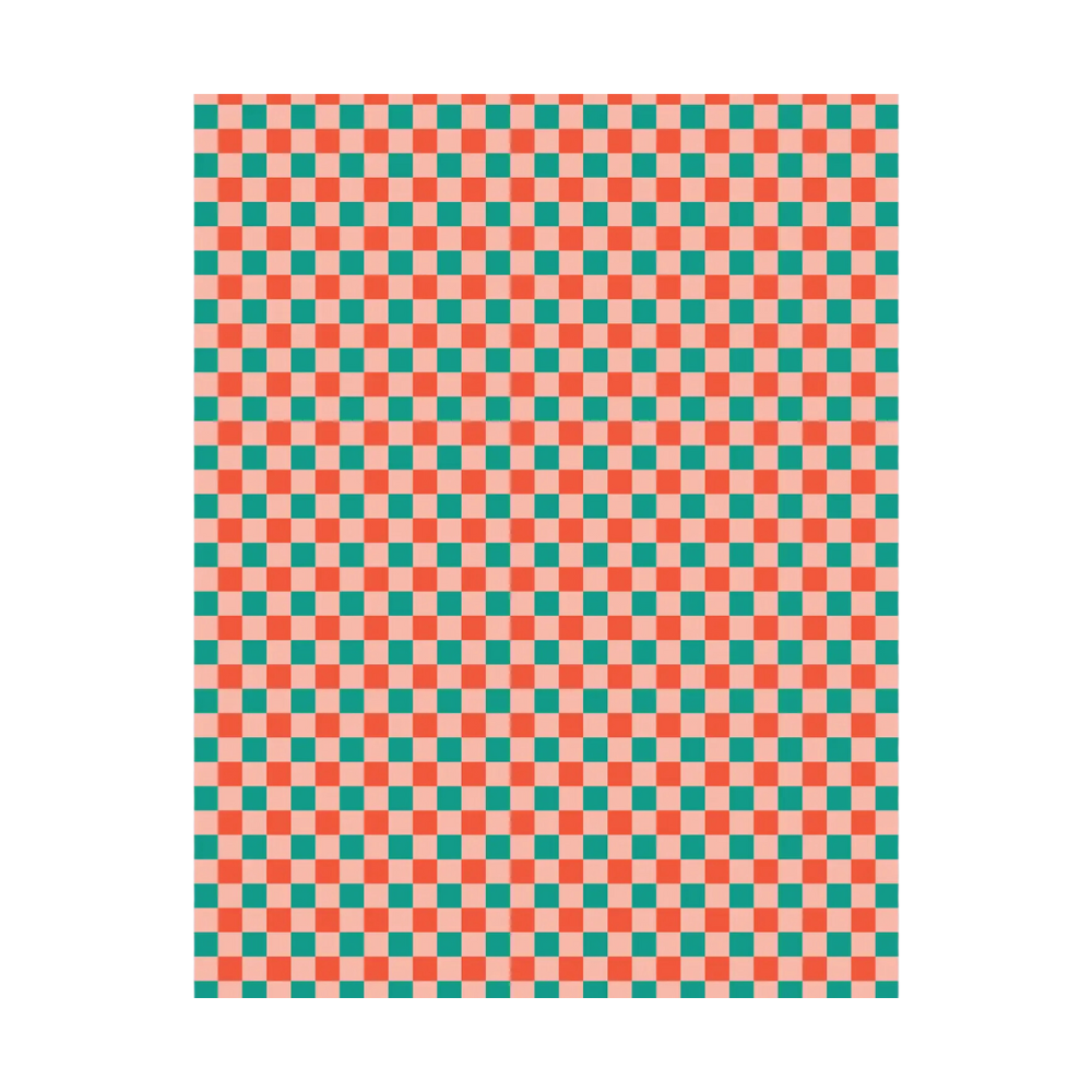 Holiday Checkerboard Gift Wrap