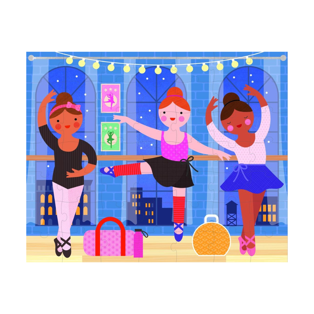 Two Sided Ballerina Puzzle