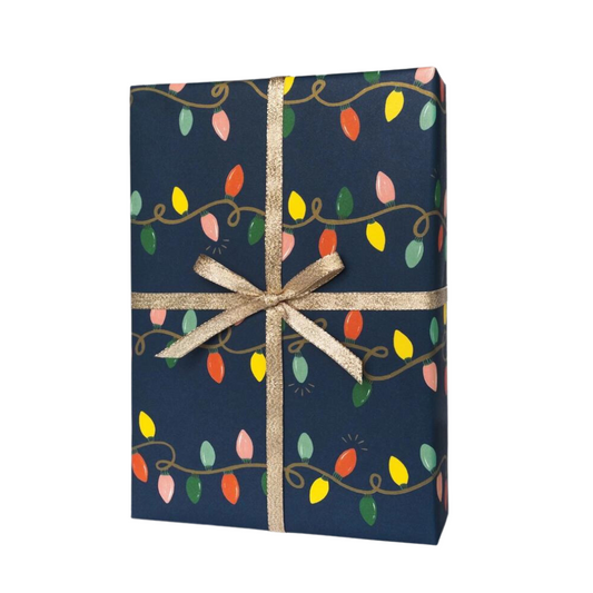 Holiday Lights Gift Wrap