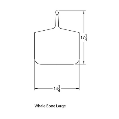 Whale Bone Cutting Board - Large