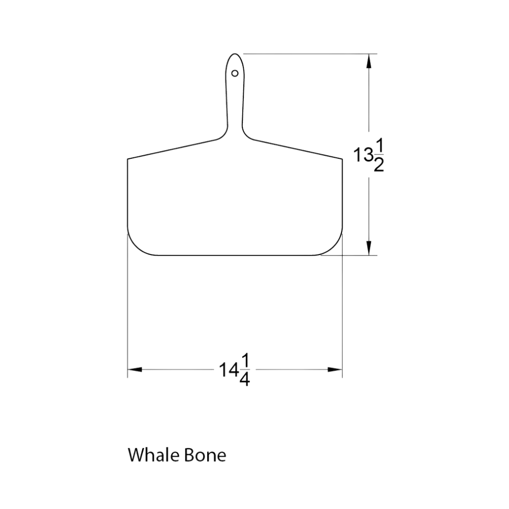 Whale Bone Cutting Board