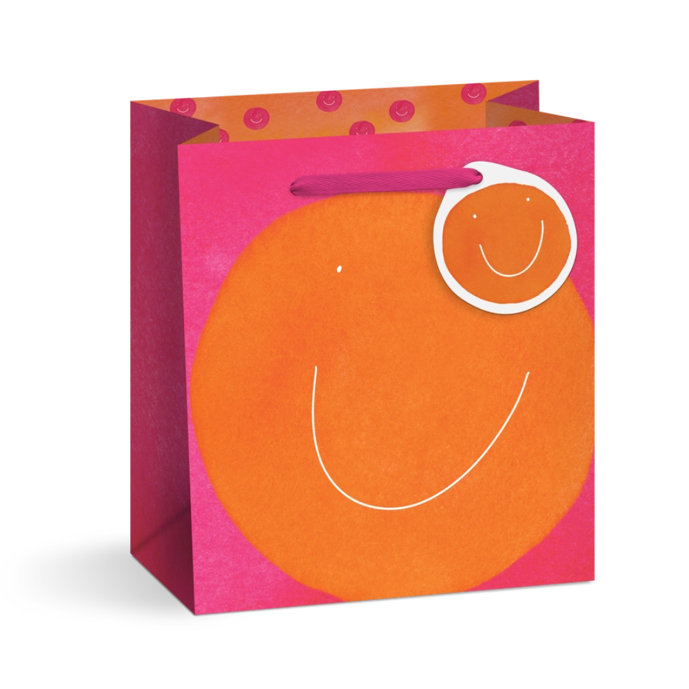 Smiley Face Gift Bag