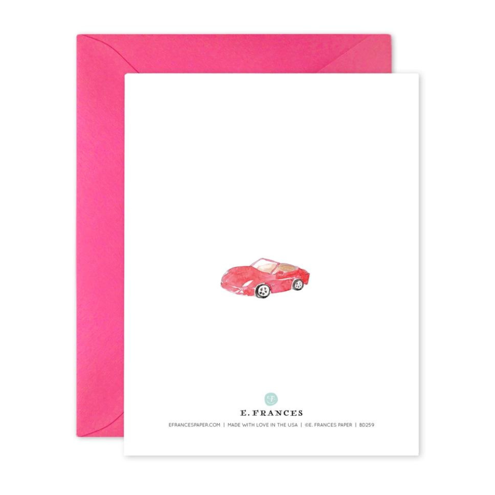 Sweet 16th Birthday Greeting Card Pink