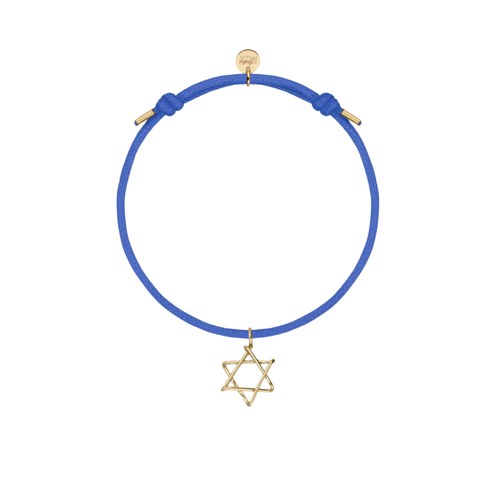 Star of David Cord Bracelet