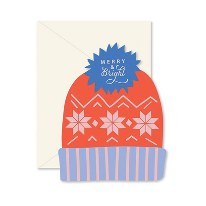 Holiday Stocking Hats Greeting Card Boxed Set