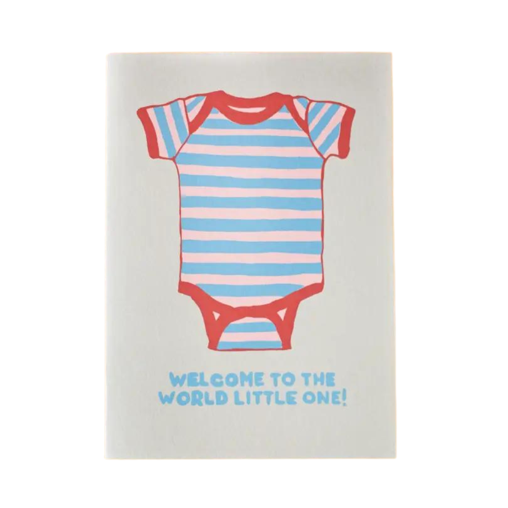 Baby Onesie Greeting Card