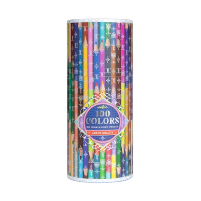 100 Colors Double-Sided Pencils