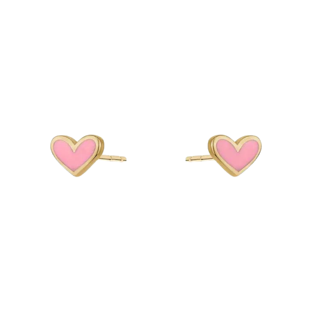 Love Enamel Earrings