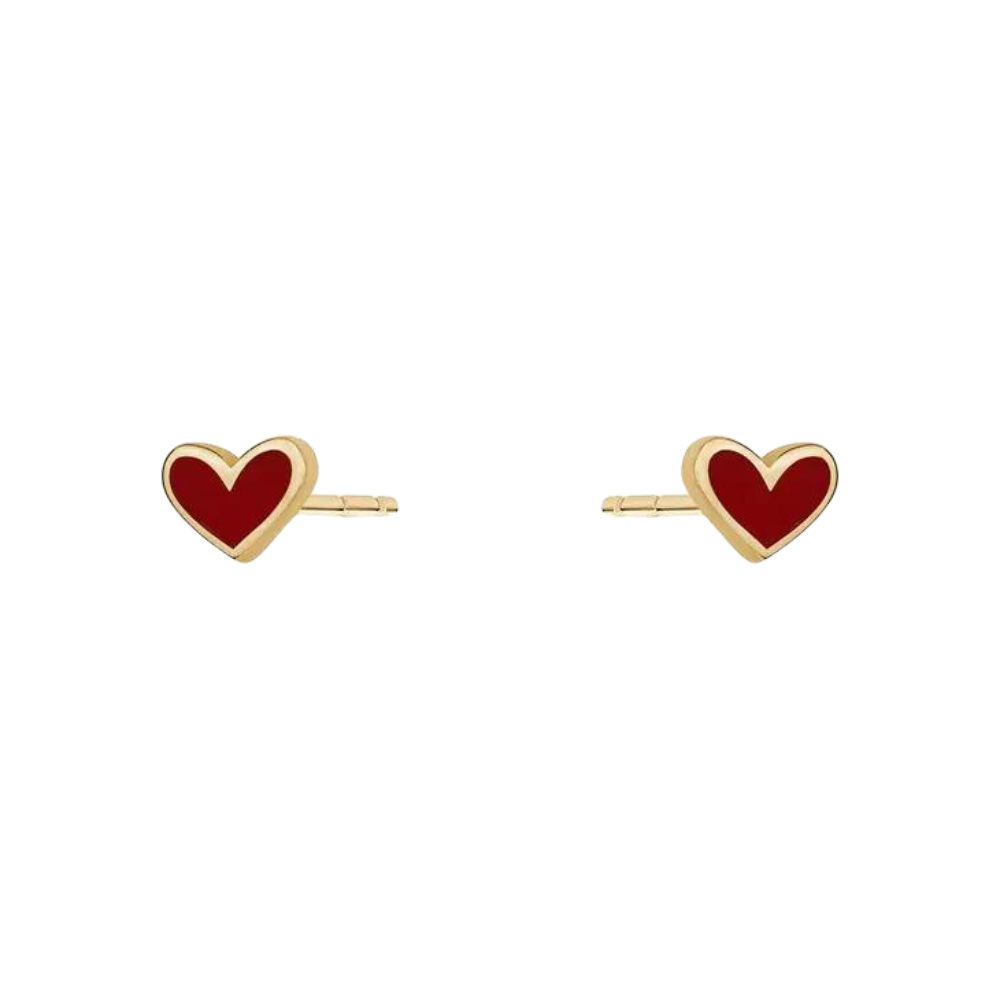 Love Enamel Earrings