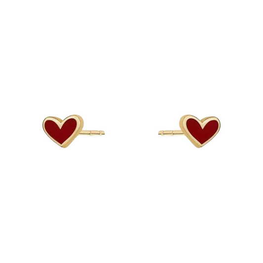 Love Enamel Earrings