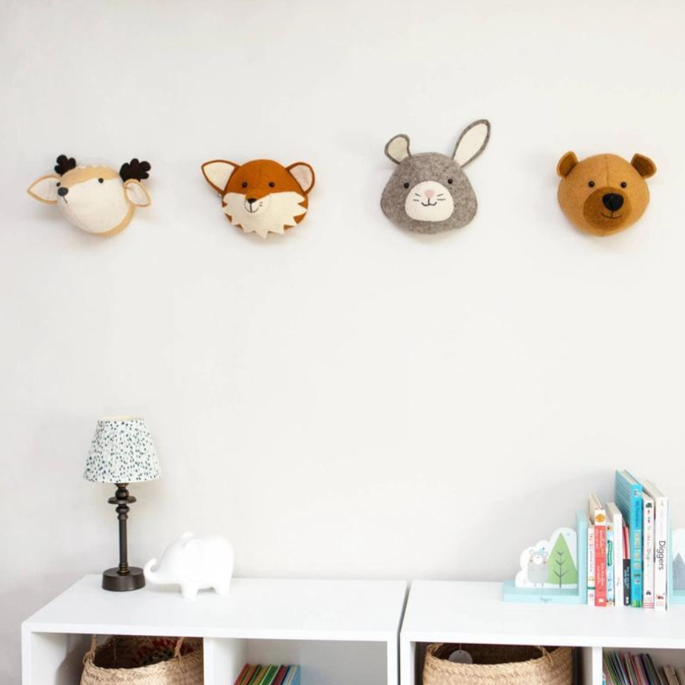 Animal Heads Room Décor