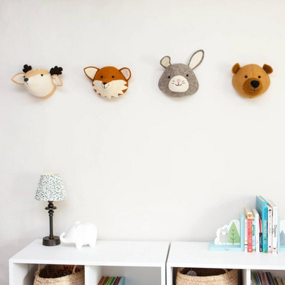 Animal Heads Room Décor