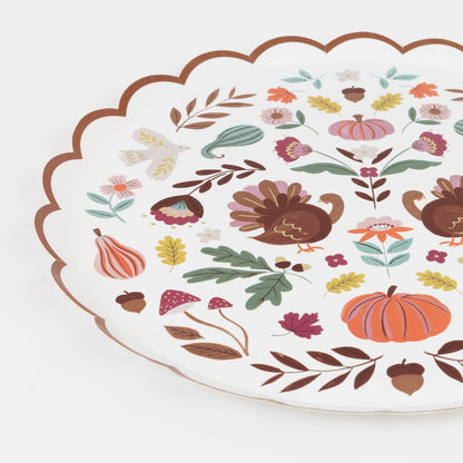 Folk Fall Side Plates