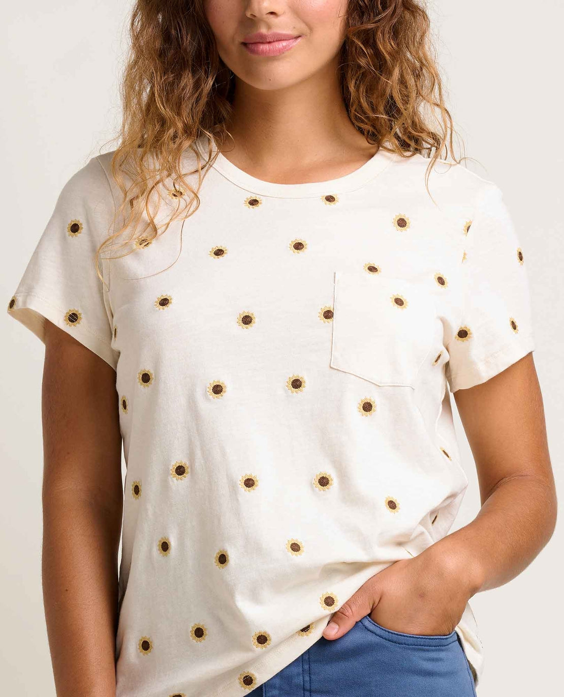 Primo Embroidered Short Sleeve Crew