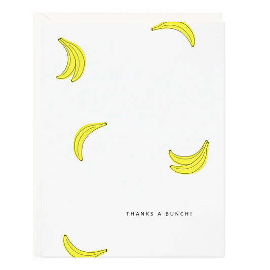 Thanks A Bunch Bananas Card