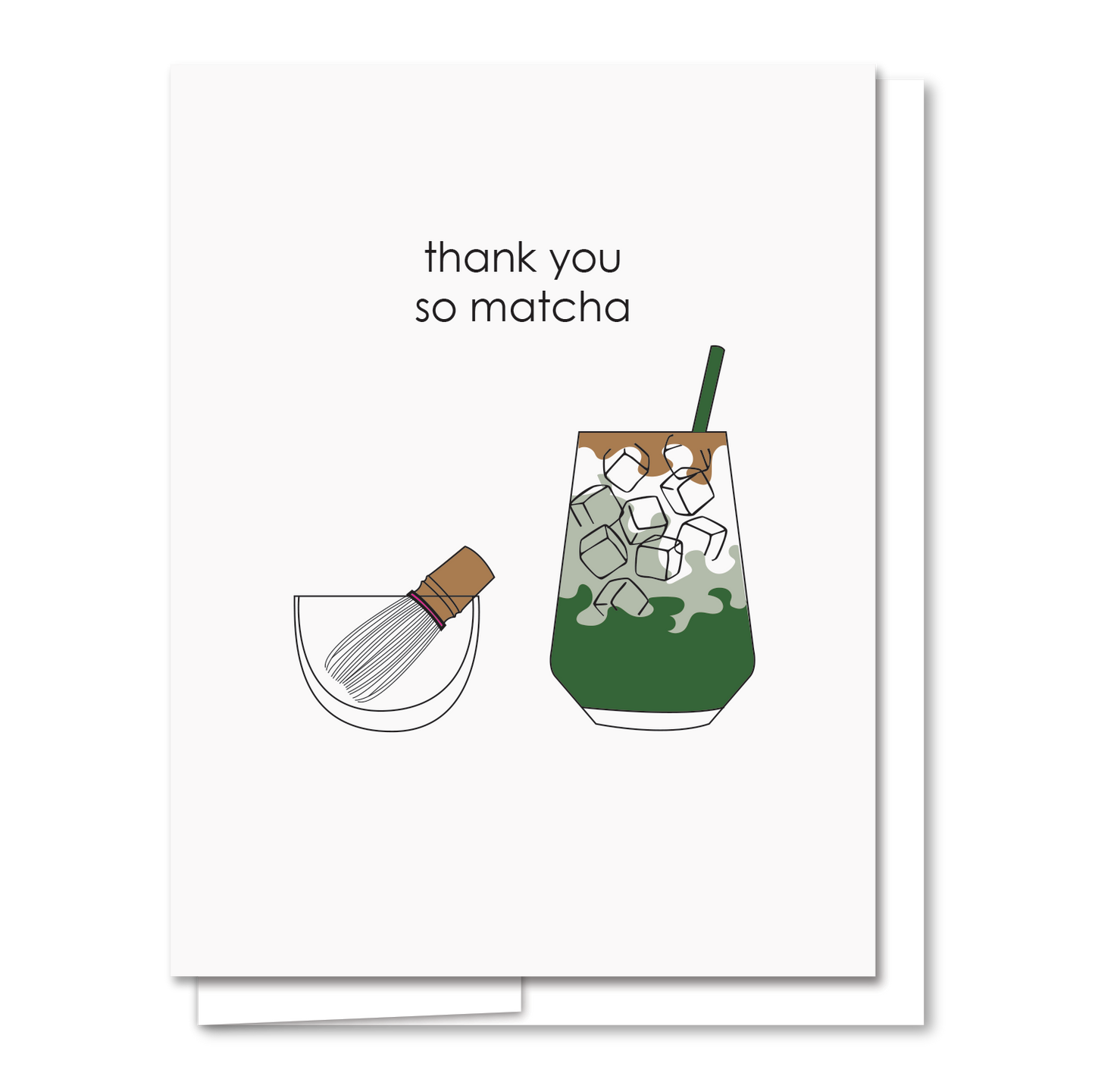 Thank You so Matcha Card