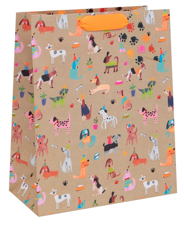 Dogs Large Gift Bag