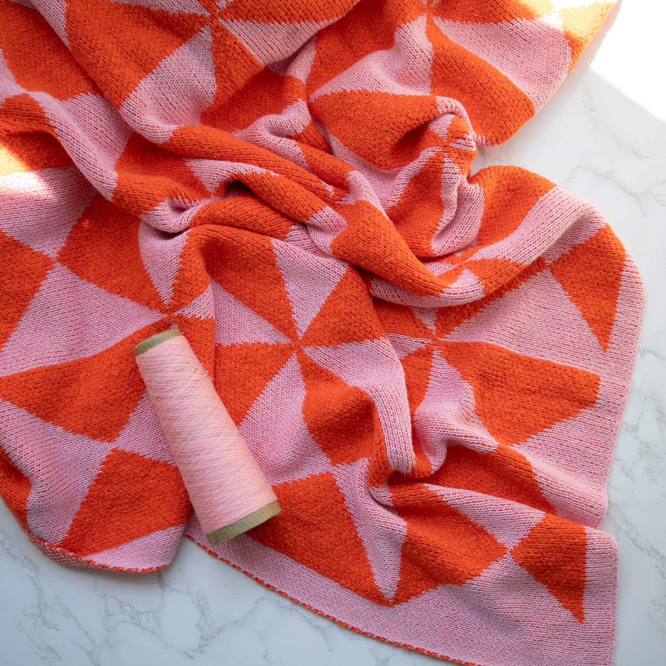 Trikona Throw Blanket