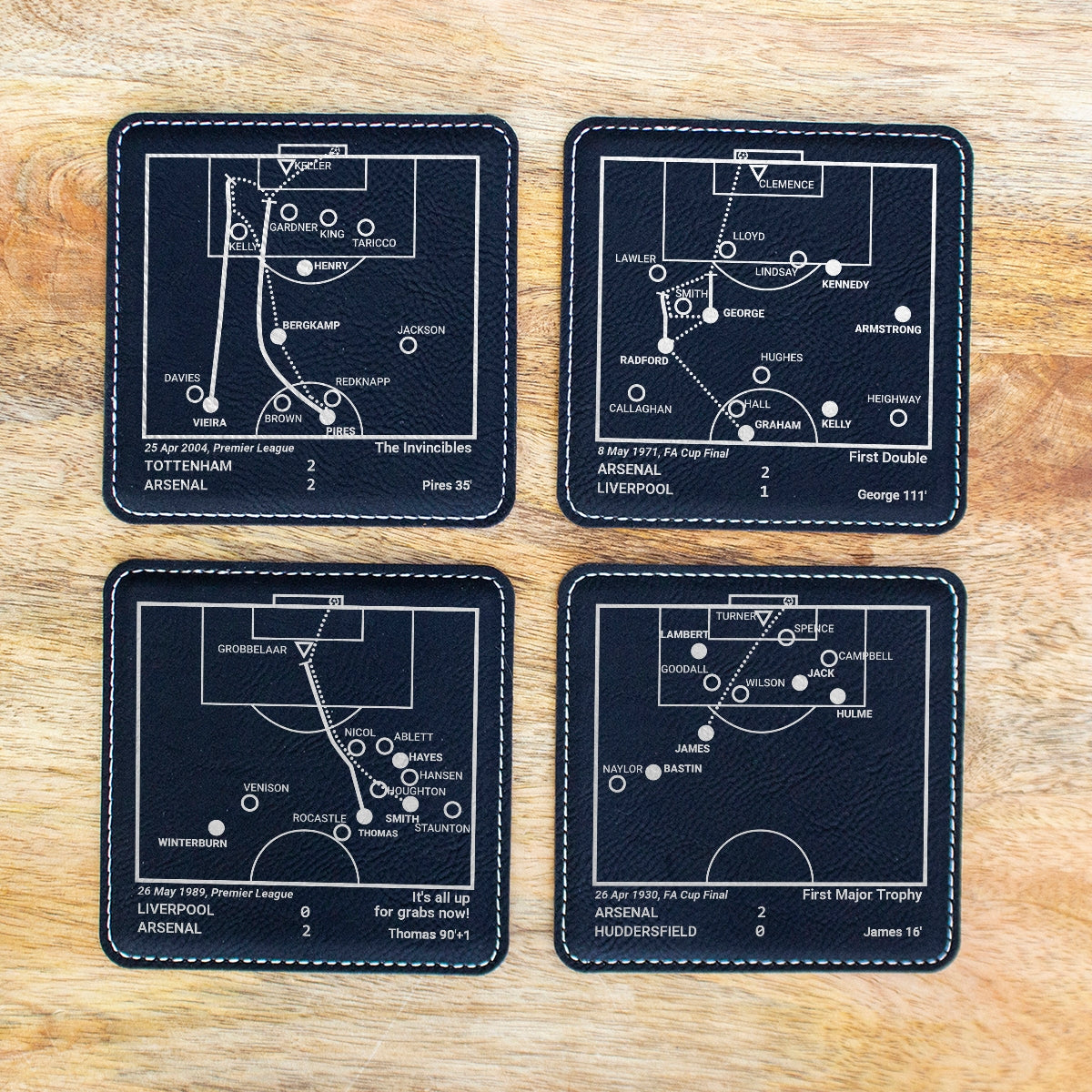 Greatest Arsenal Plays Coasters